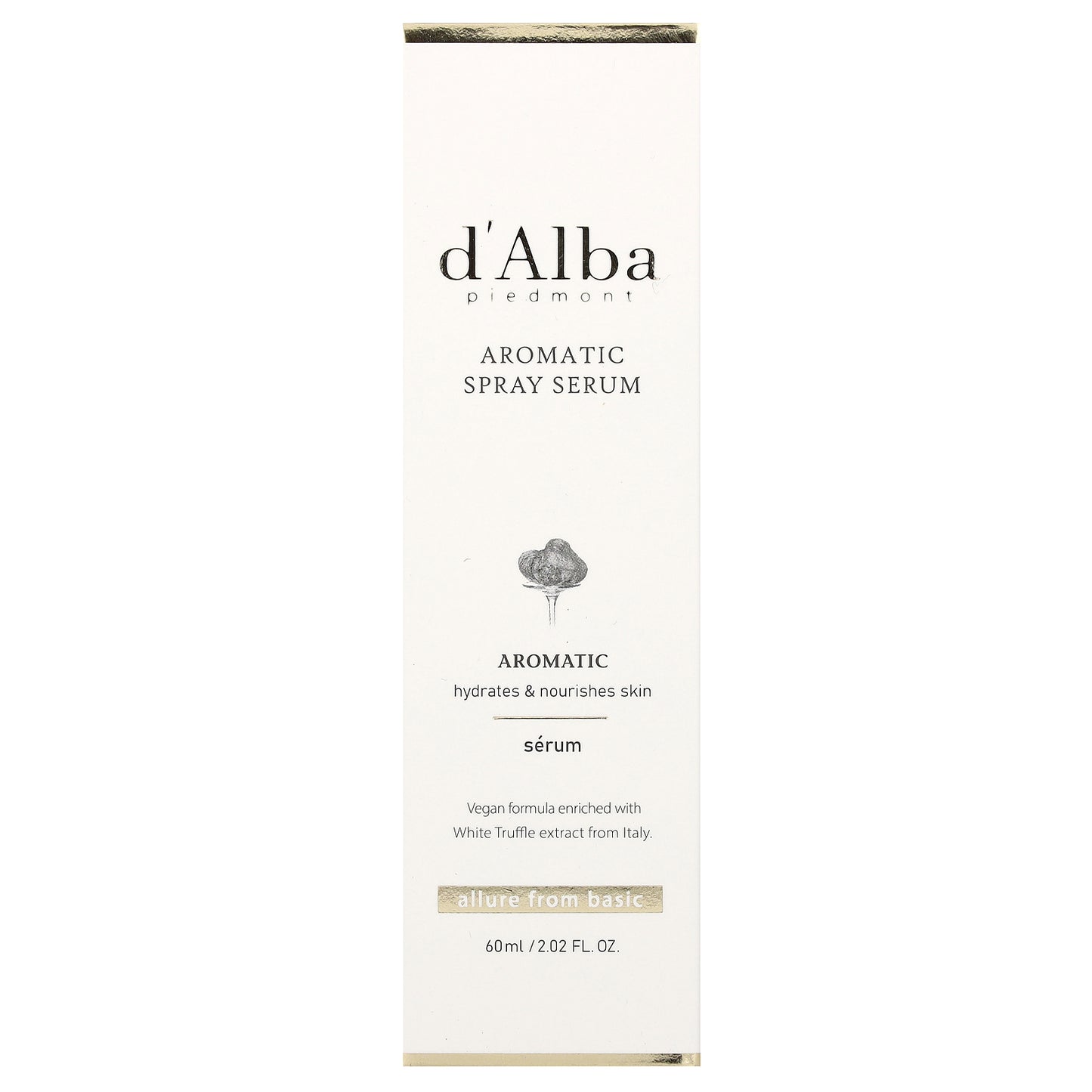 d'Alba, Aromatic Spray Serum, 2.02 fl oz (60 ml)