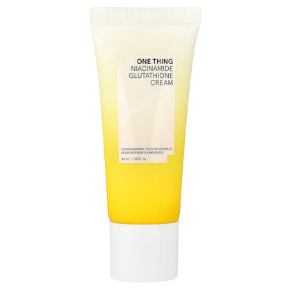 One Thing, Niacinamide Glutathione Cream, 1.35 fl oz (40 ml)