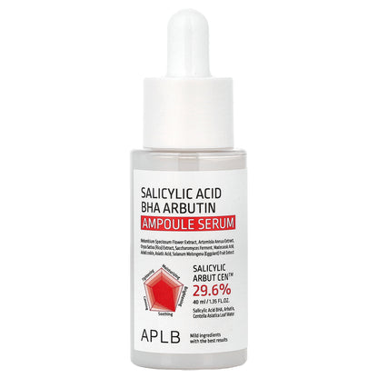 APLB, Salicylic Acid BHA Arbutin Ampoule Serum, 1.35 fl oz (40 ml)