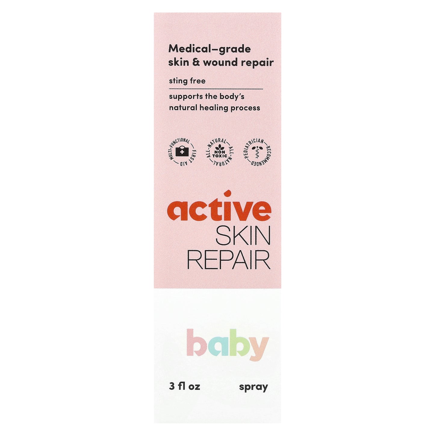 Active Skin Repair, Baby, Skin & Wound Repair Spray, 3 fl oz
