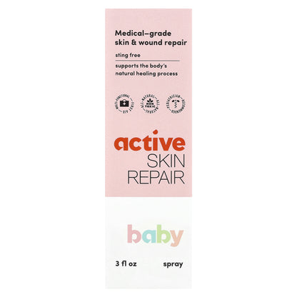Active Skin Repair, Baby, Skin & Wound Repair Spray, 3 fl oz