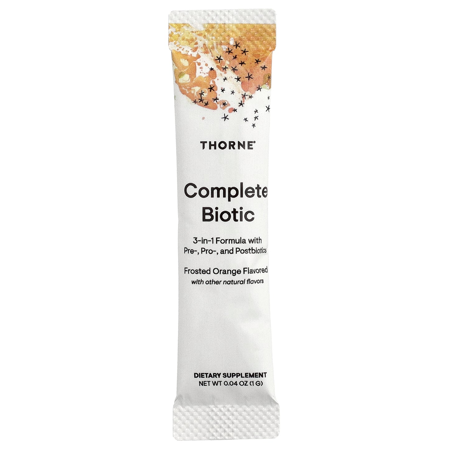 Thorne, Complete Biotic, Frosted Orange, 30 Stick Packs, 0.04 oz (1 g) Each