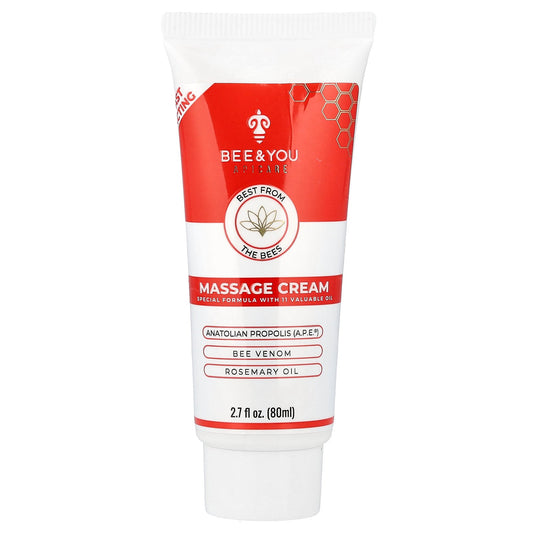 Bee & You, Massage Cream, 2.7 fl oz (80 ml)