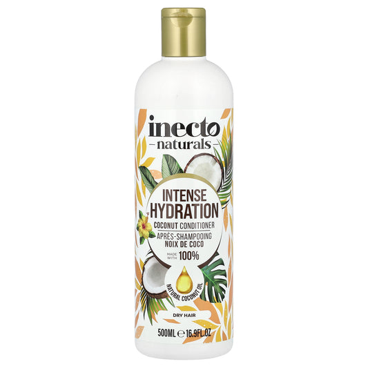 Inecto, Intense Hydration, Coconut Conditioner, Dry Hair , 16.9 fl oz (500 ml)