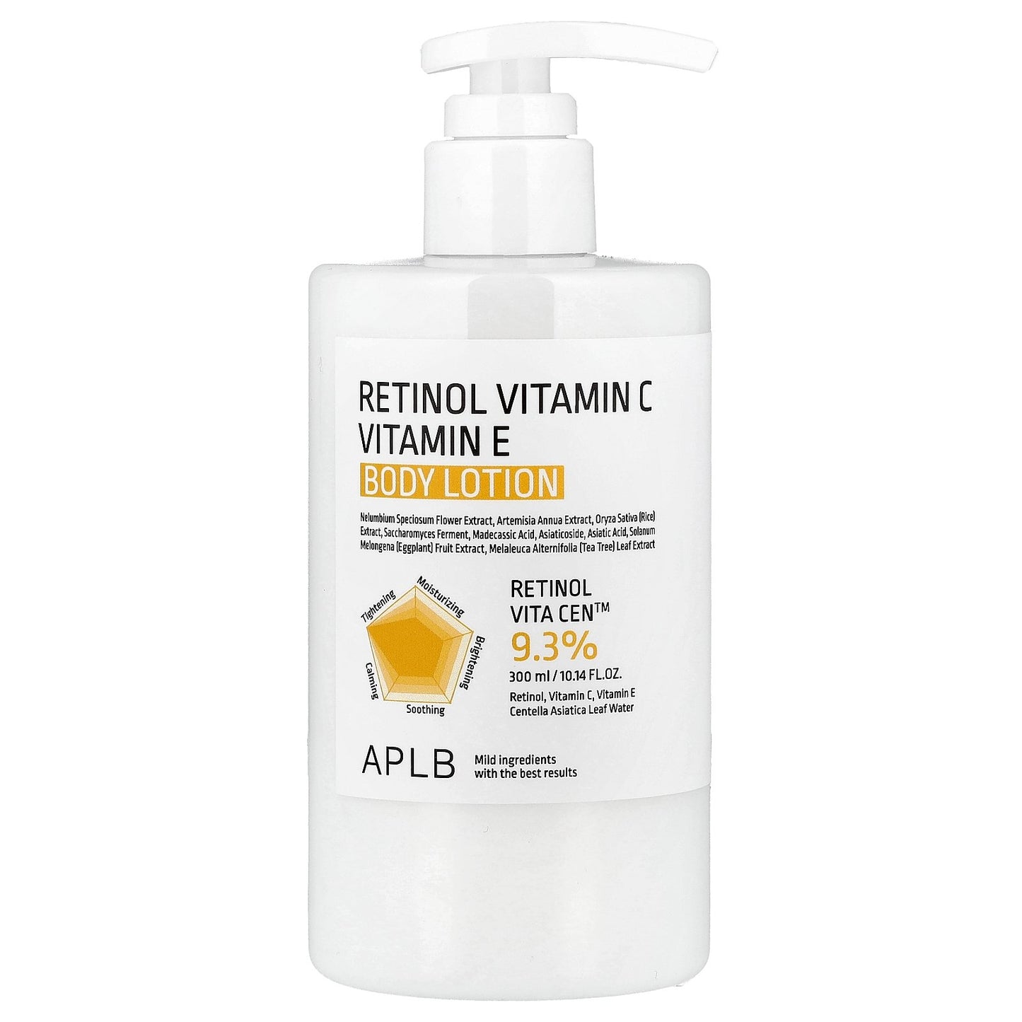 APLB, Retinol Vitamin C, Vitamin E Body Lotion , 10.14 fl oz (300 ml)