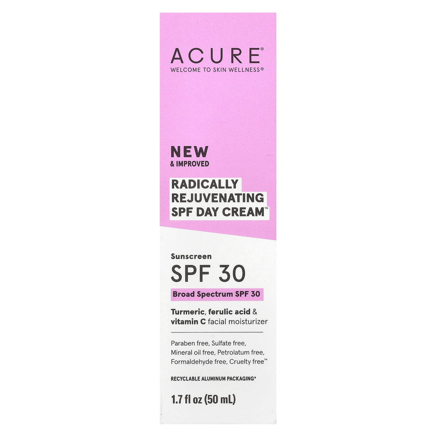 ACURE, Radically Rejuvenating SPF Day Cream™, SPF 30, 1.7 fl oz (50 ml)