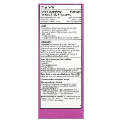 Tukol, Children's, Cough & Congestion, Ages 4+, Grape, 4 fl oz (118 ml)