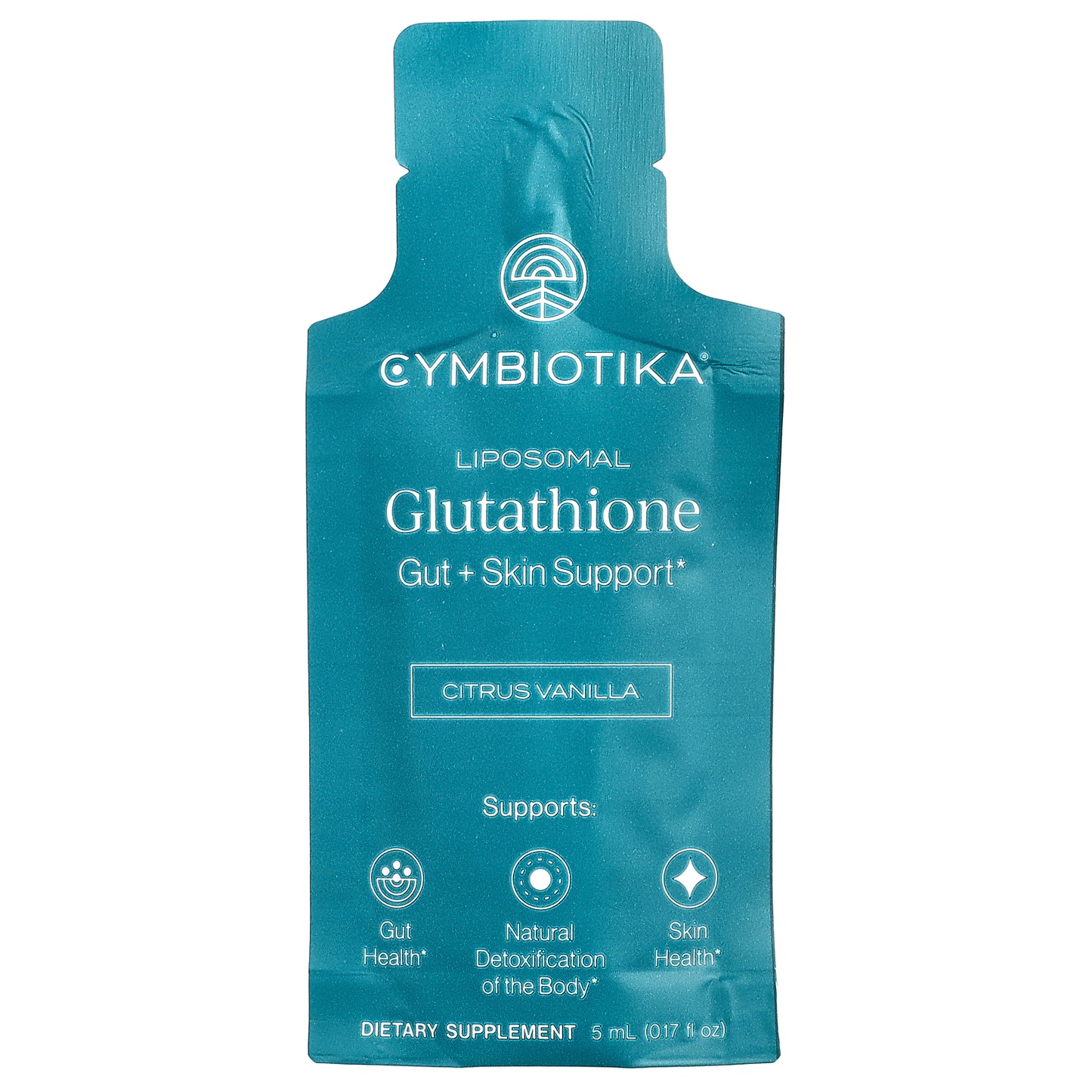 Cymbiotika, Liposomal Glutathione, Citrus Vanilla, 26 Liquid Packets, 0.17 fl oz (5 ml) Each