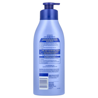 Nivea, Shea Nourish Body Lotion, 16.9 fl oz (500 ml)