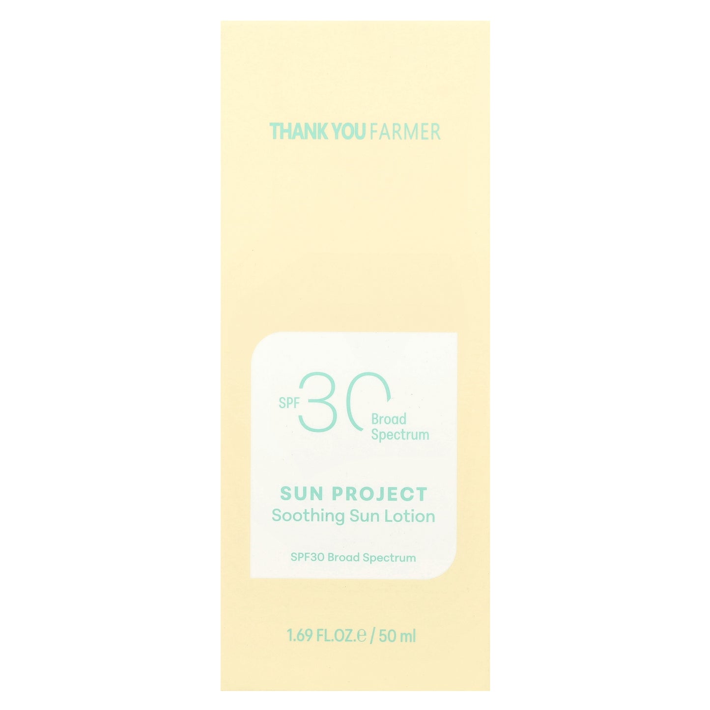 Thank You Farmer, Sun Project, Soothing Sun Lotion, SPF 30 , 1.69 fl oz (50 ml)