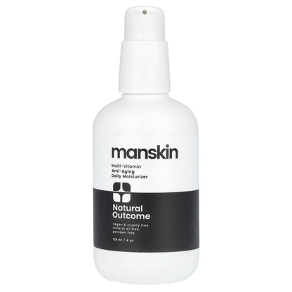 Natural Outcome, Man Skin, Anti-Aging Daily Moisturizer, 4 oz (118 ml)