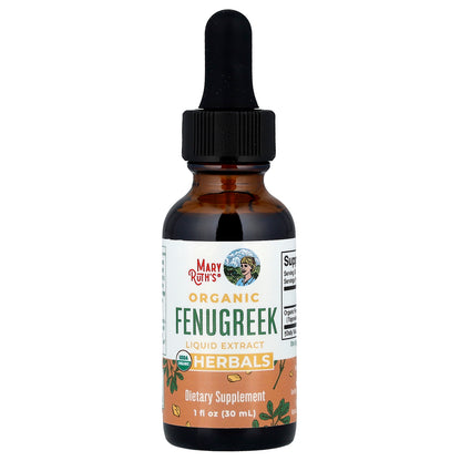 MaryRuth's, Organic Fenugreek Liquid Extract, 1 fl oz (30 ml)