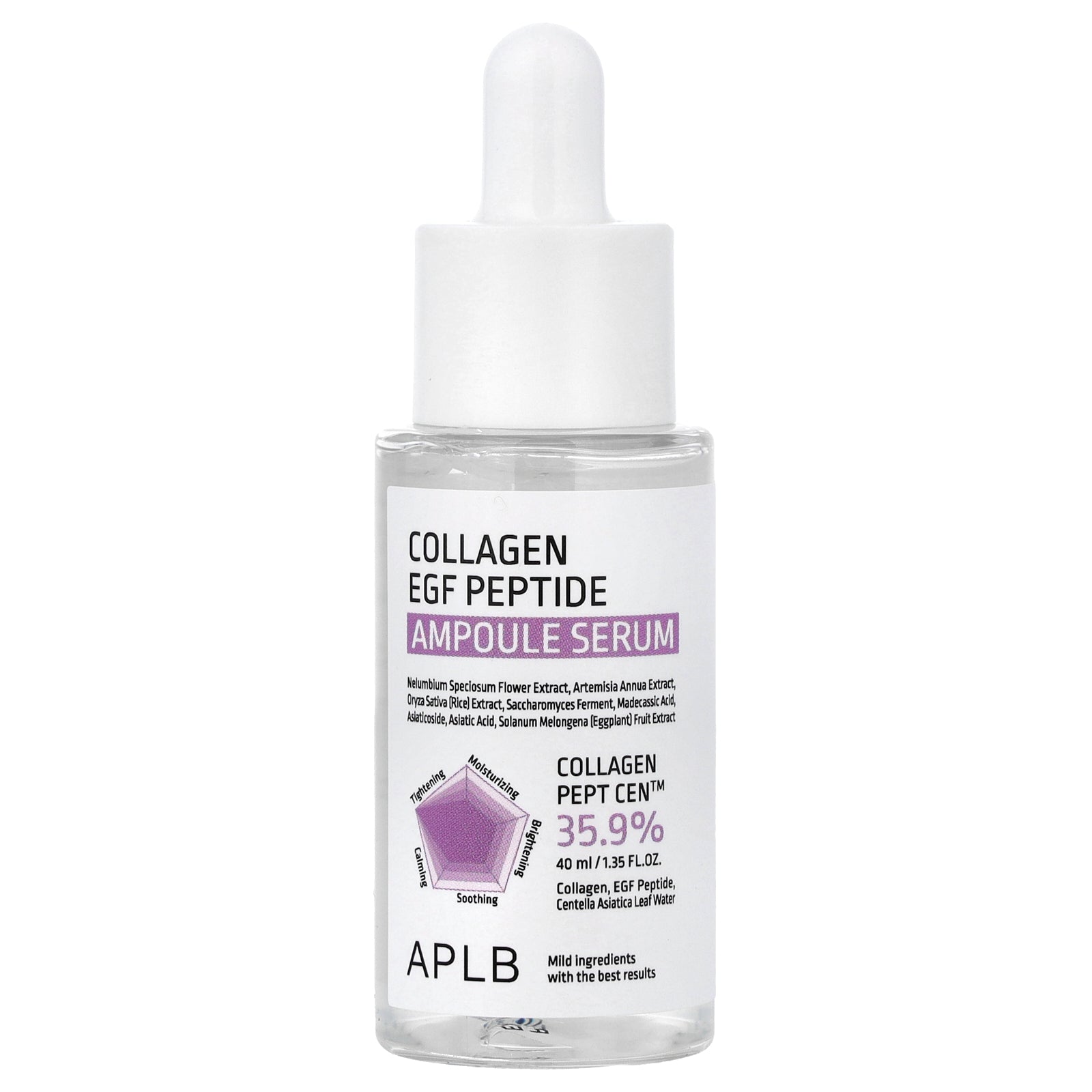 APLB, Collagen EGF Peptide Ampoule Serum, 1.35 fl oz (40 ml)
