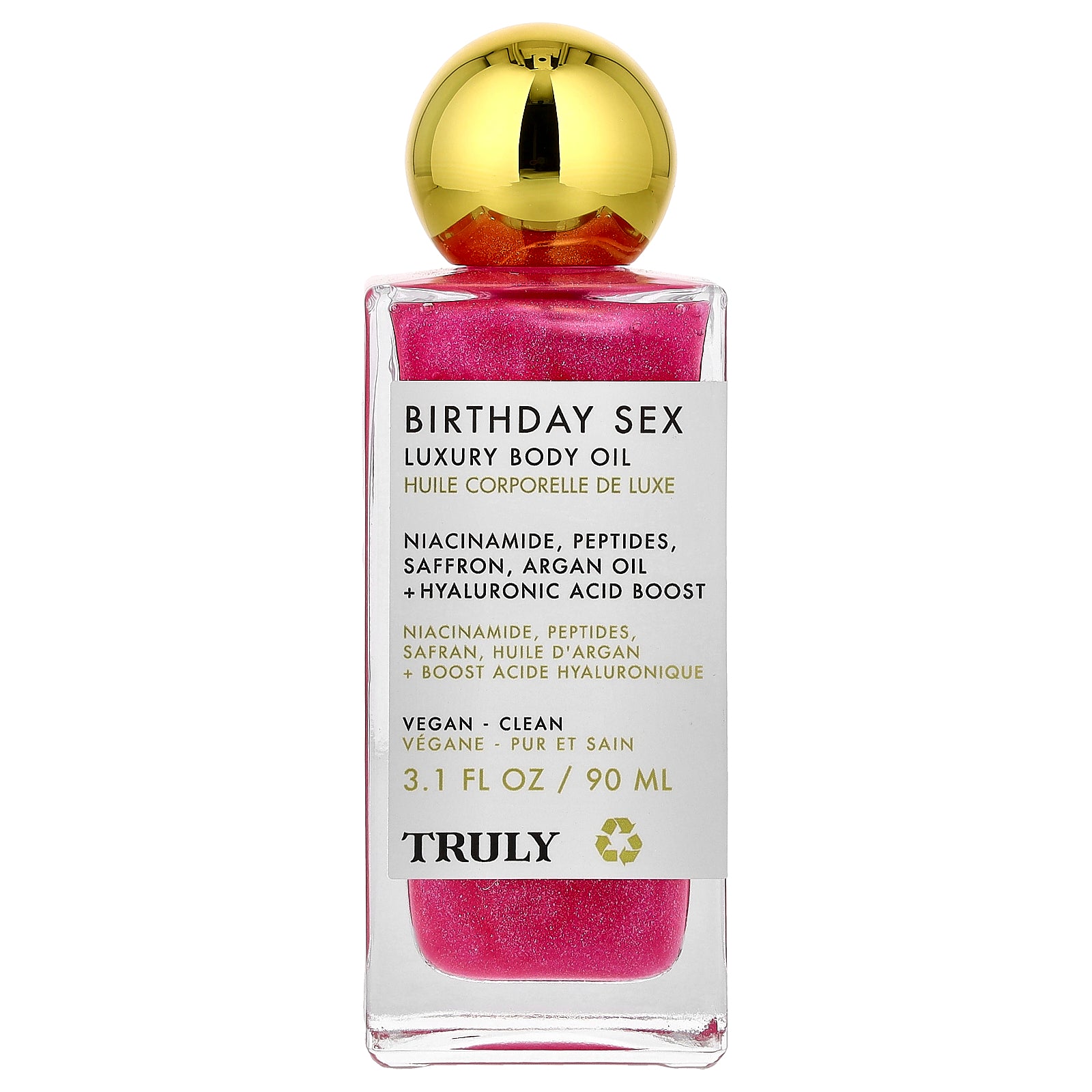 Truly Beauty, Birthday Sex Luxury Body Oil, 3.1 fl oz (90 ml)