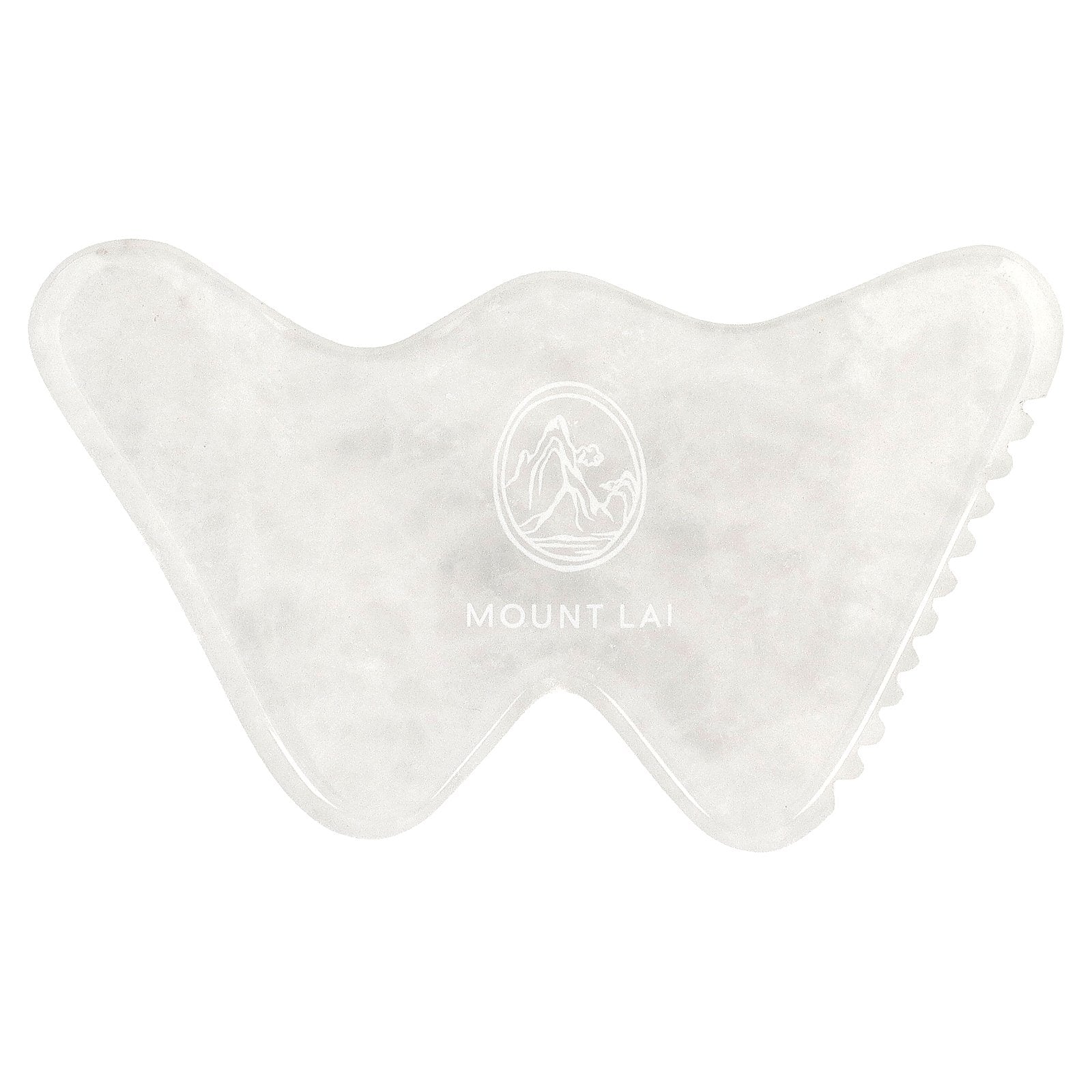 Mount Lai, The Vitality QI Collection, White Jade Gua Sha Sculpting Tool, 1 Count