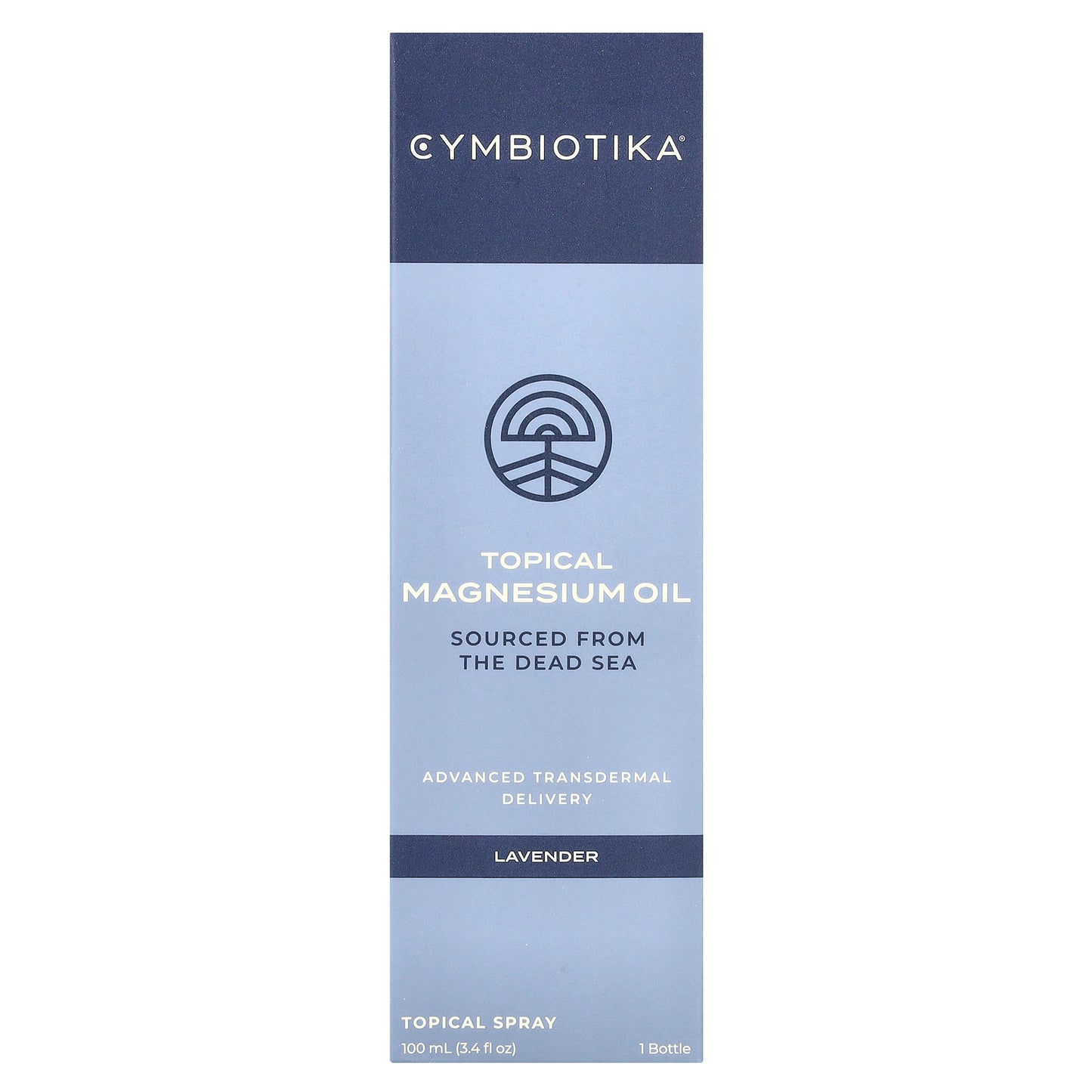 Cymbiotika, Topical Magnesium Oil, Lavender, 3.4 fl oz (100 ml)