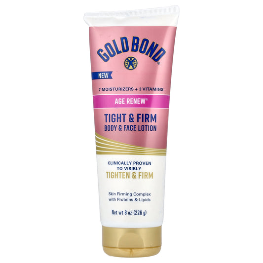 Gold Bond, Age Renew®, Tight & Firm, Body & Face Lotion, 8 oz (226 g)