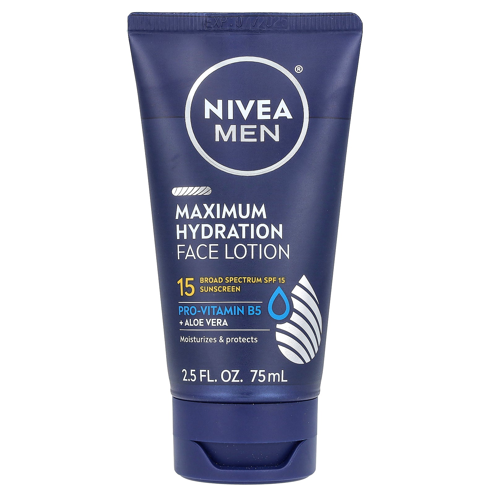 Nivea, Men, Maximum Hydration Face Lotion, SPF 15, 2.5 fl oz (75 ml)