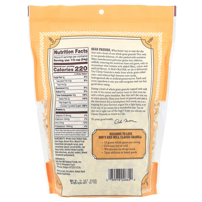 Bob's Red Mill, Granola, Classic, 12 oz (340 g)