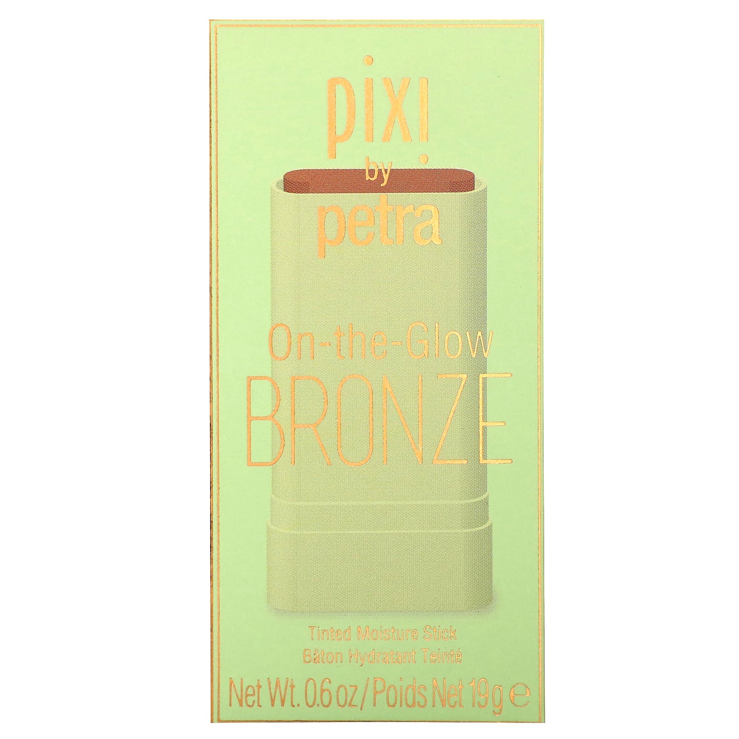 Pixi Beauty, On-the-Glow Bronze, Tinted Moisture Stick, Rich Glow, 0.6 oz (19 g)