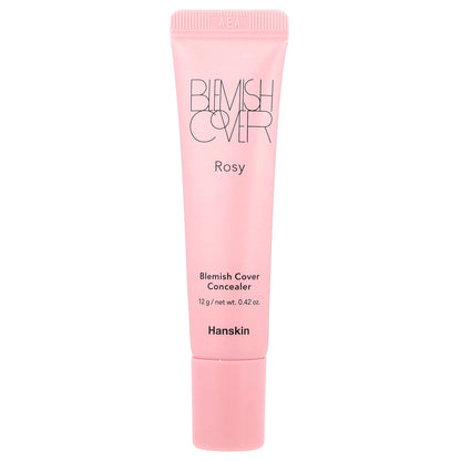 Hanskin, Blemish Cover Concealer, Rosy, 0.42 oz (12 g)