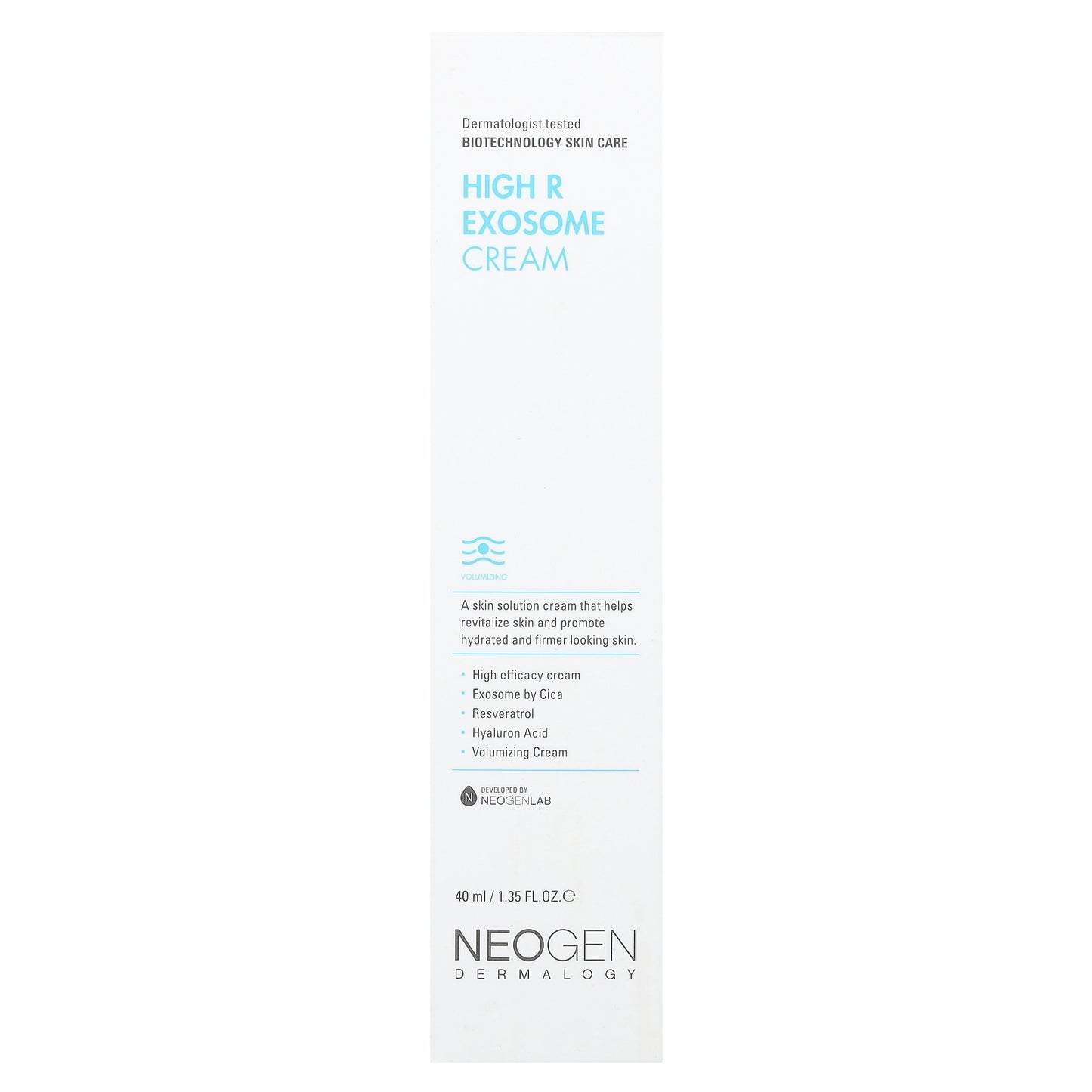 Neogen, High R Exosome Cream , 1.35 fl oz (40 ml)