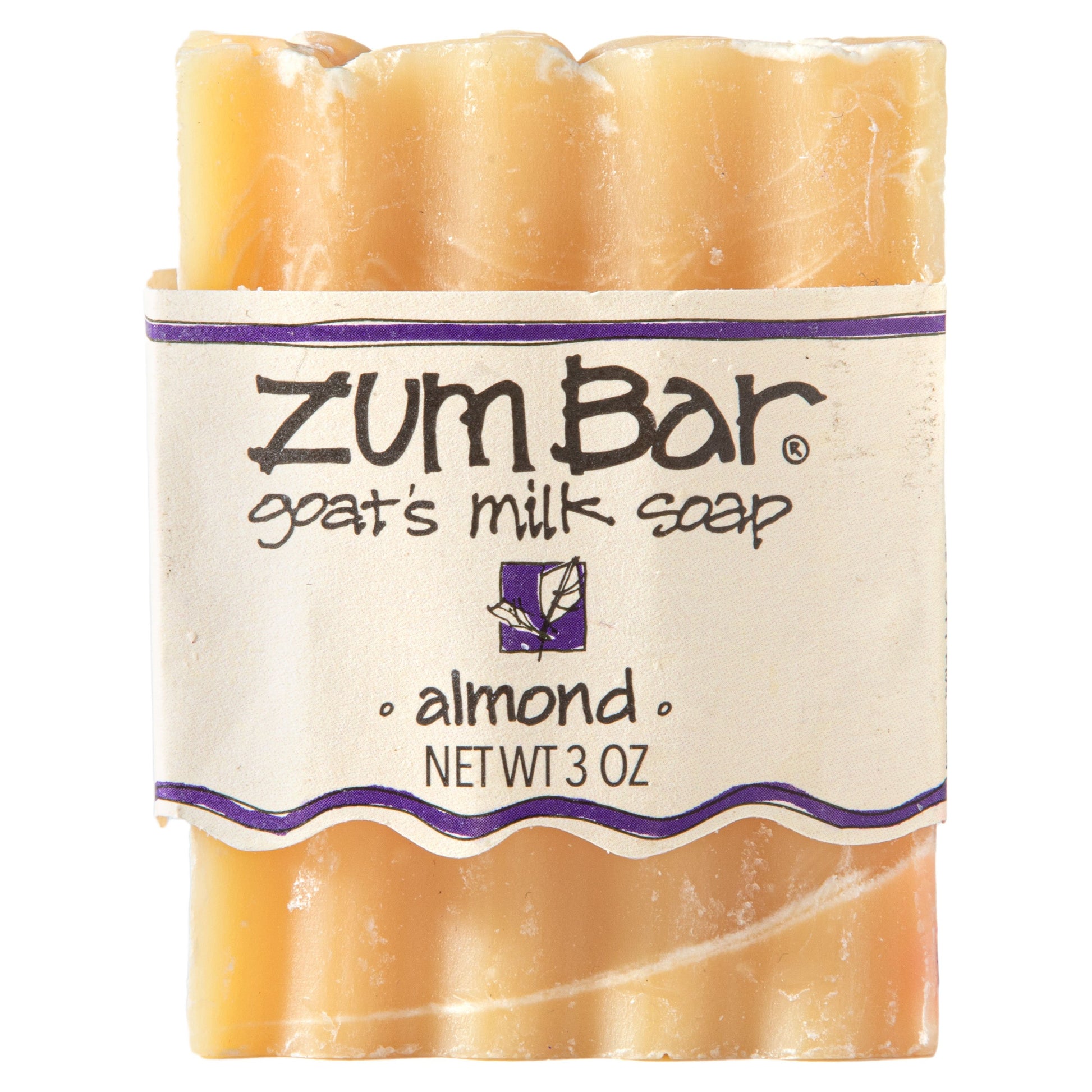 ZUM, Zum Bar, Goat's Milk Soap, Almond, 3 oz