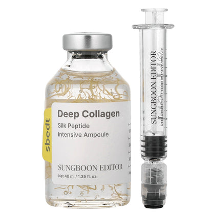 Sungboon Editor, Deep Collagen, Silk Peptide Intensive Ampoule , 1.35 fl oz (40 ml)