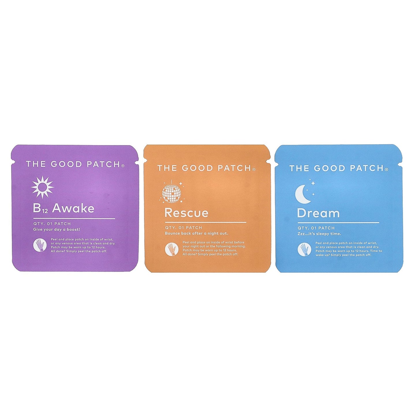 The Good Patch, The Fan Faves Wellness Patches, 3 Patches