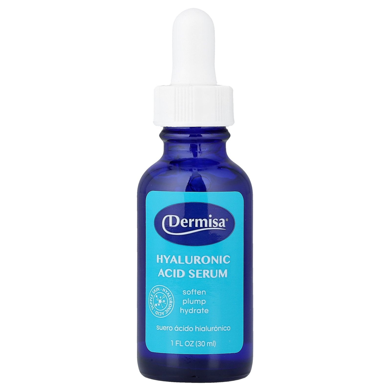 Dermisa, Hyaluronic Acid Serum, 1 fl oz (30 ml)