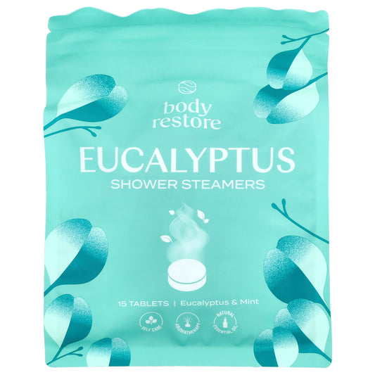 Body Restore, Shower Steamers, Eucalyptus, 15 Tablets, 13.2 oz