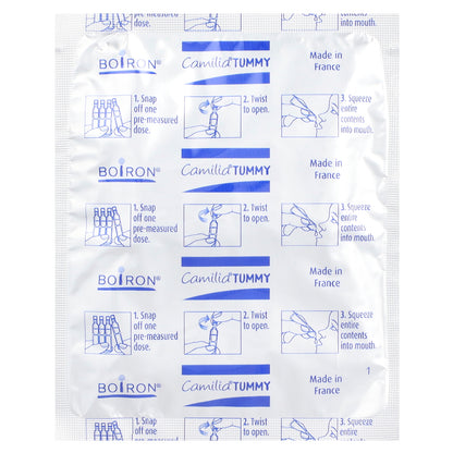 Boiron, Camilia Tummy, Liquid Doses, 1 Month +, 30 Doses, 0.34 fl oz (1ml) Each