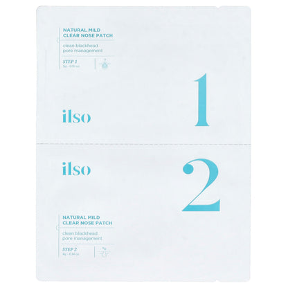 ilso, Natural Mild Clear Nose Patch, 10 Patches