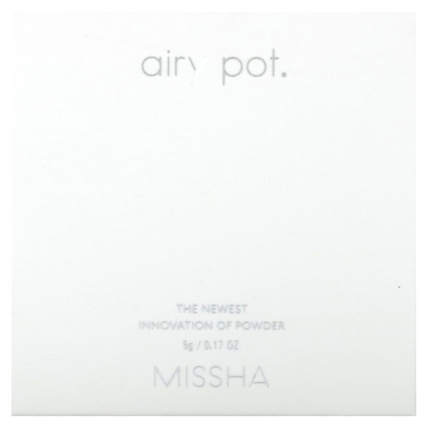 Missha, Airy Pod Pressed Powder, Pink, 0.17 oz (5 g)