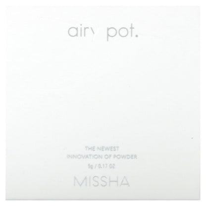 Missha, Airy Pod Pressed Powder, Pink, 0.17 oz (5 g)