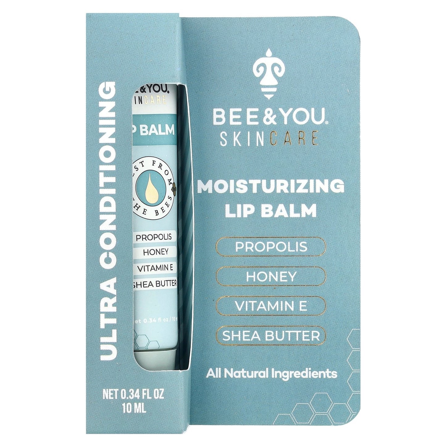 Bee & You, Moisturizing Lip Balm, 0.34 fl oz (10 ml)