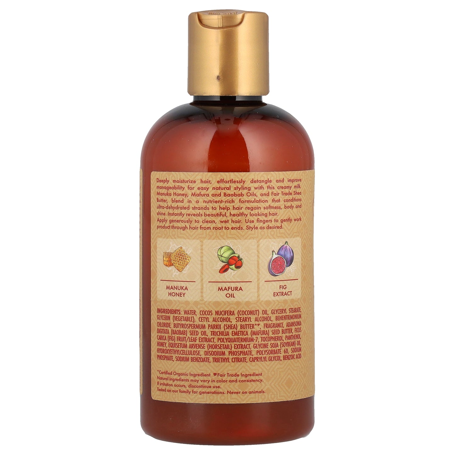 SheaMoisture, Manuka Honey & Mafura Oil, Intensive Hydration Leave-In Milk, 8 fl oz (237 ml)