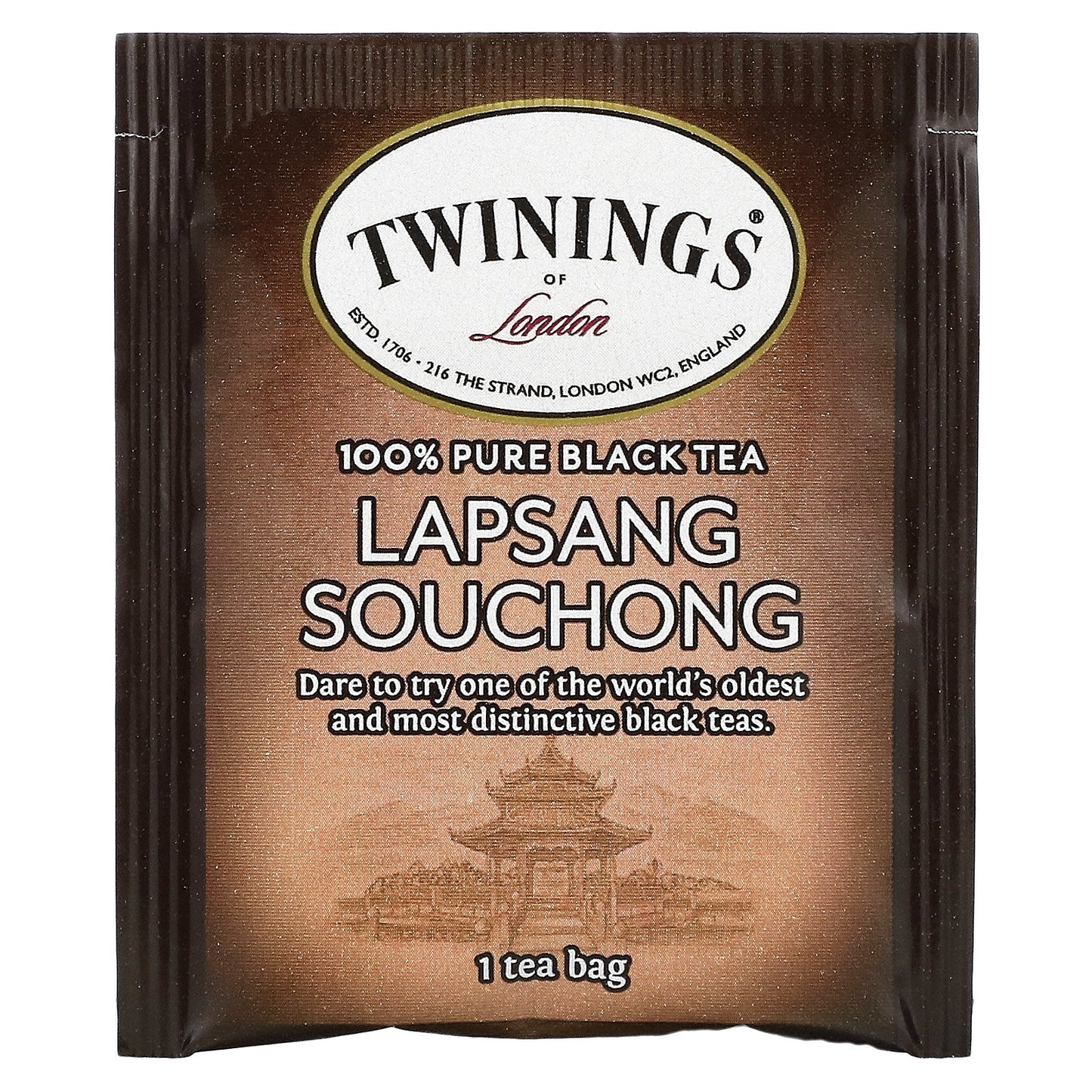 Twinings, 100% Pure Black Tea, Lapsang Souchong, 20 Tea Bags, 1.41 oz (40 g)