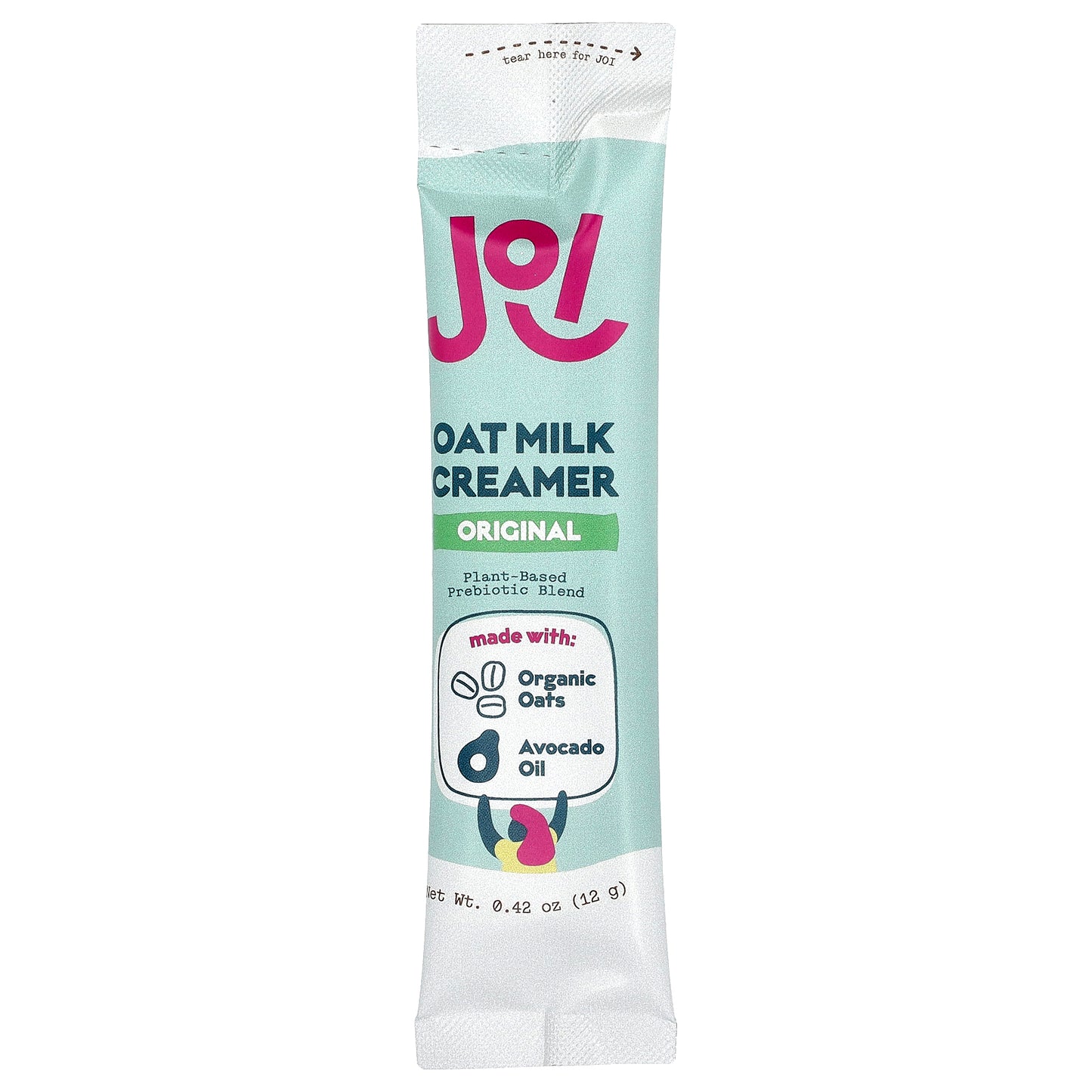 JOI, Oat Milk Creamer, Original, 10 Packets, 0.42 oz (12 g) Each