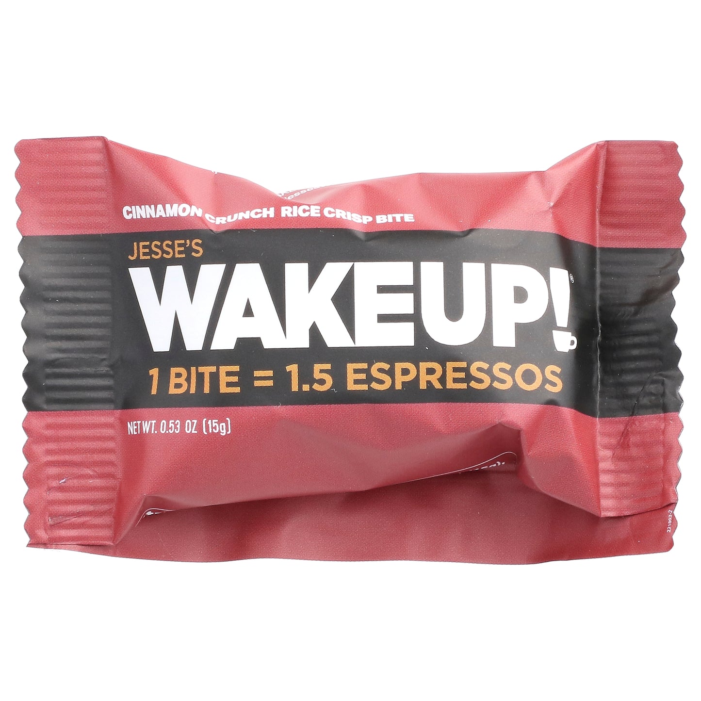 Jesse's WAKEUP!, Rice Crisp Bites, Cinnamon Crunch, 8 Pack, 0.53 oz (15 g) Each