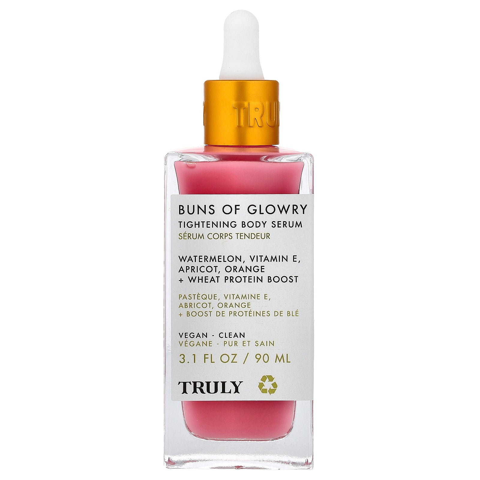 Truly Beauty, Buns of Glowry Tightening Body Serum, 3.1 fl oz (90 ml)