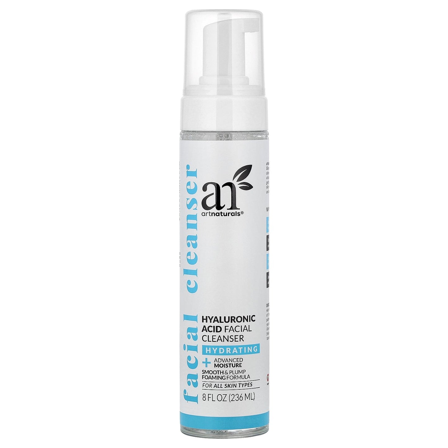 artnaturals, Hyaluronic Acid Facial Cleanser, For All Skin Types, 8 fl oz (236 ml)