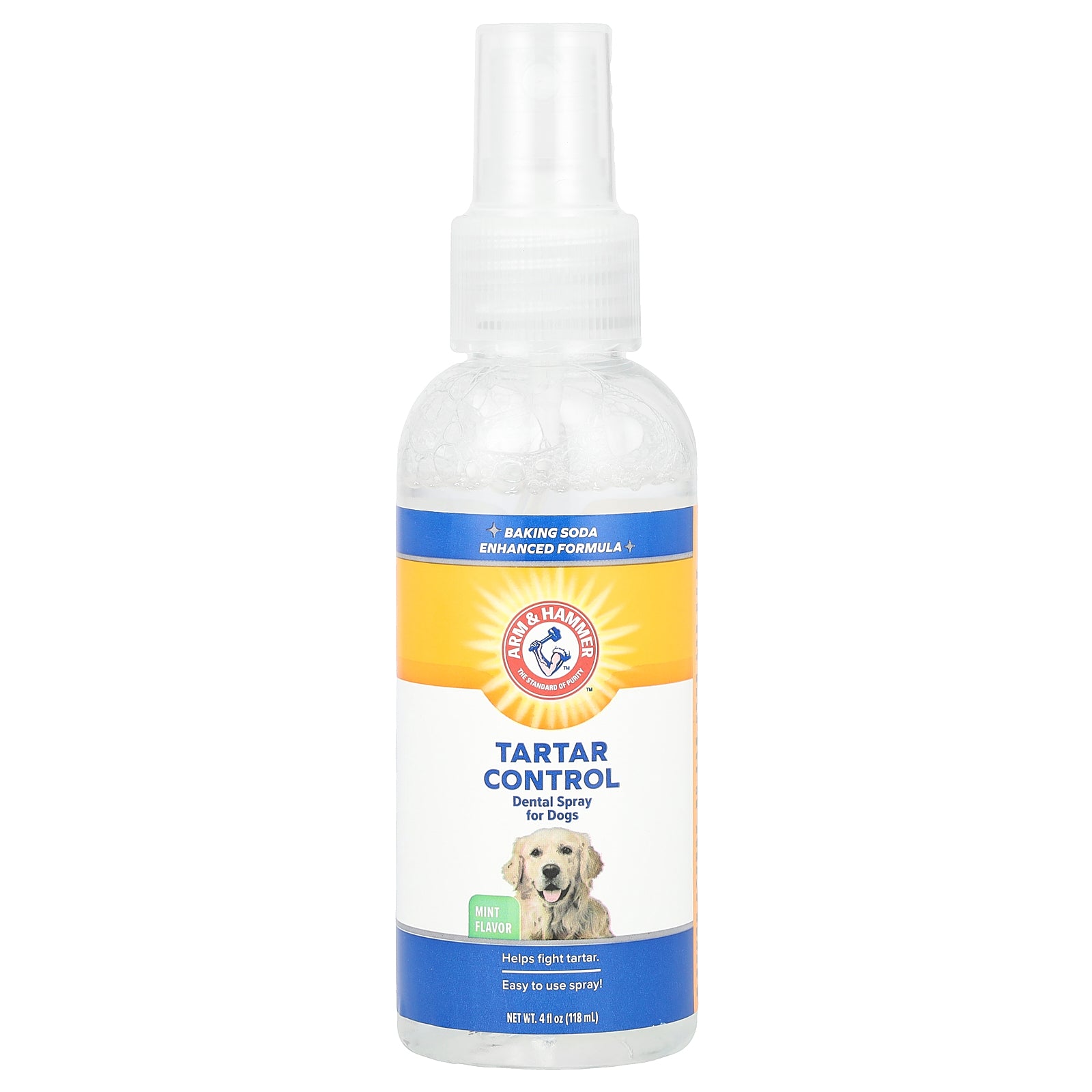 Arm & Hammer, Tartar Control, Dental Spray For Dogs, Mint, 4 fl oz (118 ml)