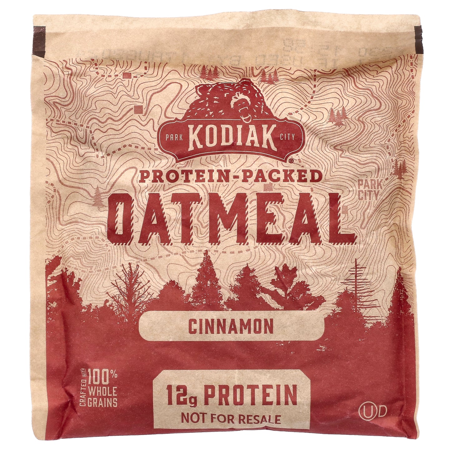 Kodiak Cakes, Protein-Packed Oatmeal, Instant, Cinnamon , 6 Packets, 1.76 oz (50 g) Each