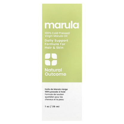 Natural Outcome, 100% Cold Pressed Virgin Marula Oil, 1 oz (30 ml)