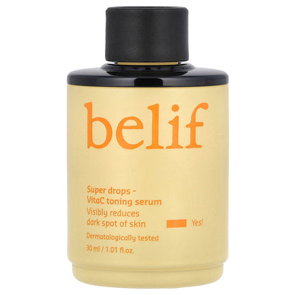 belif, Super Drops, VitaC Toning Serum , 1.01 fl oz (30 ml)