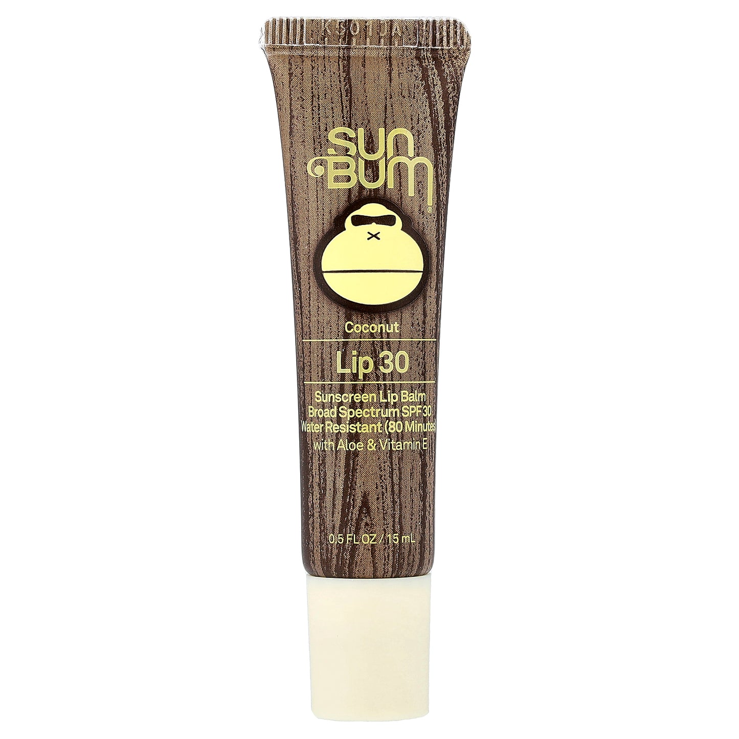 Sun Bum, Sunscreen Lip Balm, SPF 30, Coconut, 0.5 fl oz (15 ml)