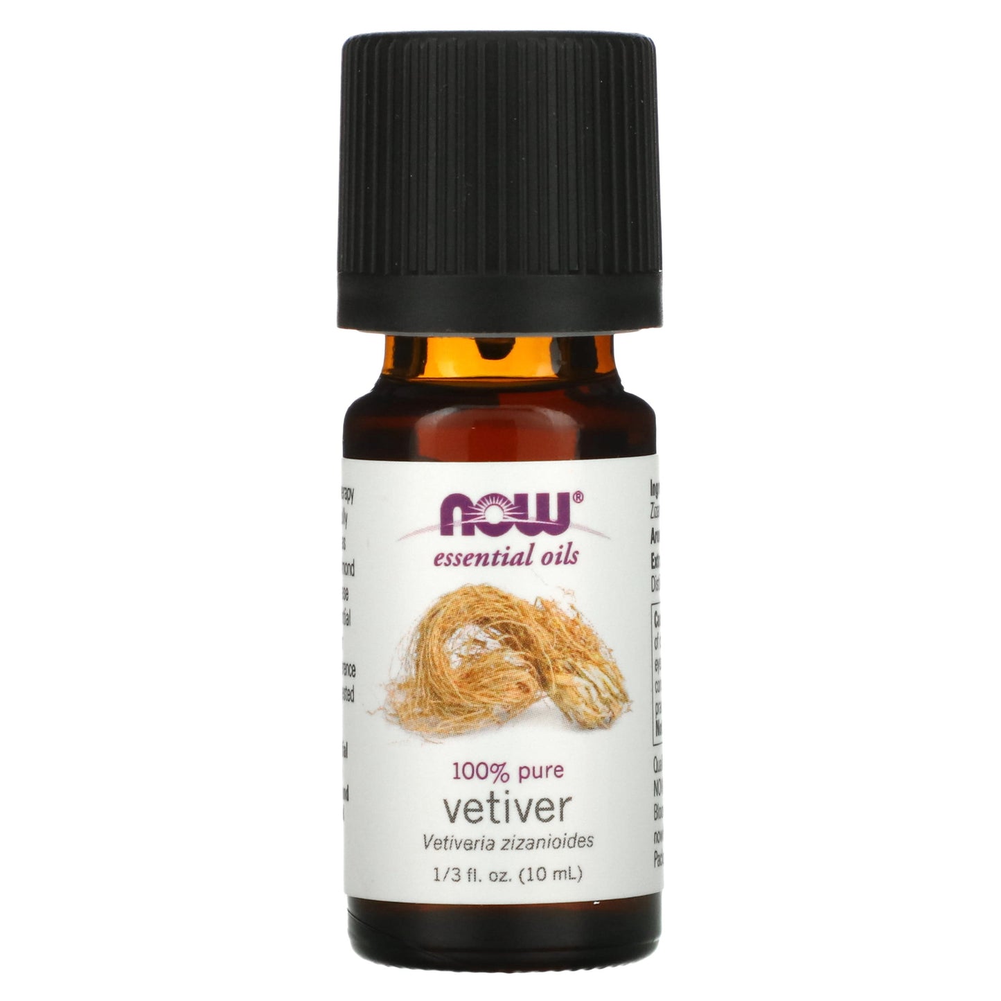 NOW Foods, Essential Oils, Vetiver, 1/3 fl oz (10 ml)