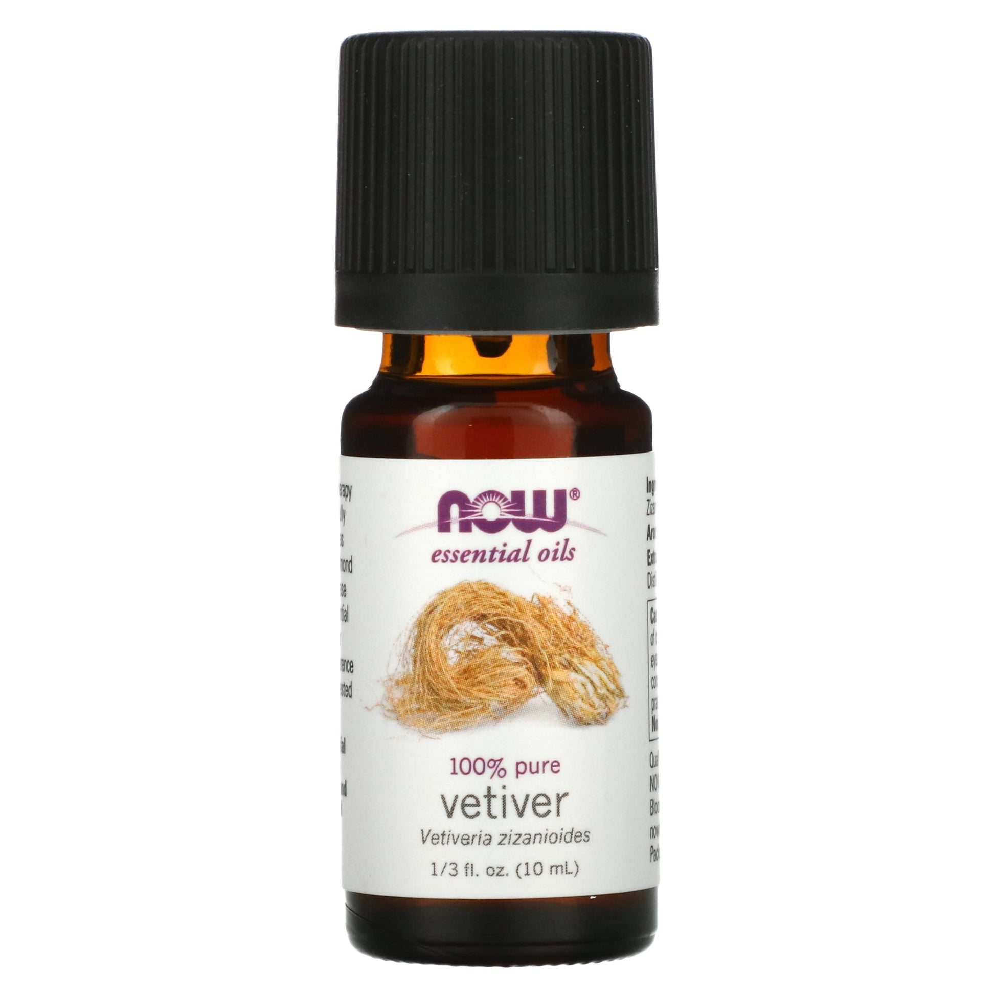 NOW Foods, Essential Oils, Vetiver, 1/3 fl oz (10 ml)