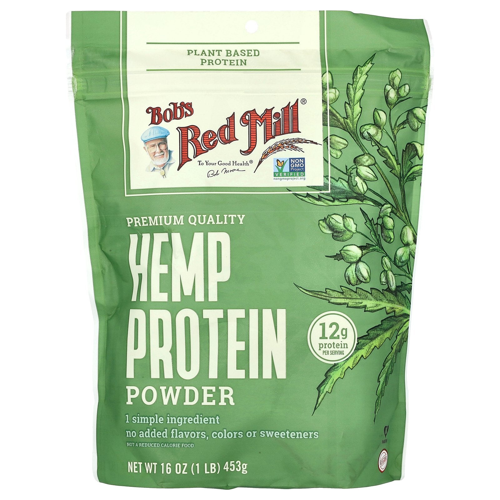 Bob's Red Mill, Hemp Protein Powder, 16 oz (453 g)